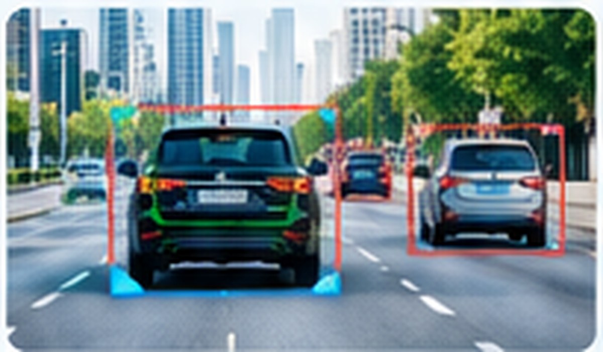 AI-generated autonomous driving annotation visual