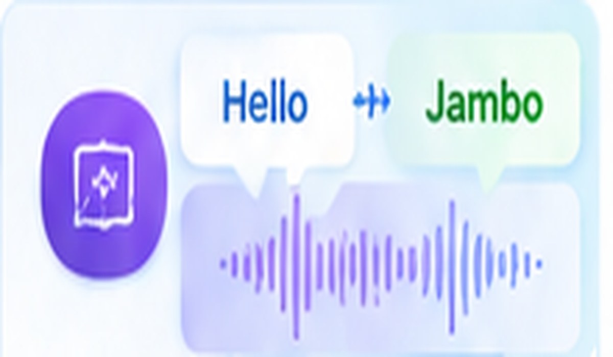 AI-generated language data visual